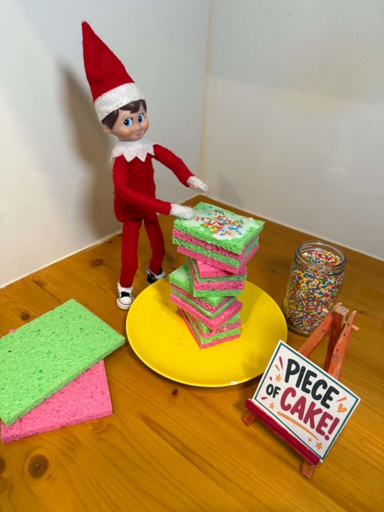 One of our Elf on the Shelf setups